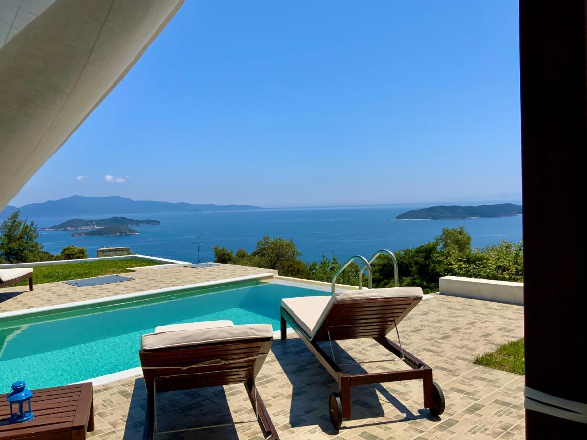 Villa Azure Katsaros  Exterior photo