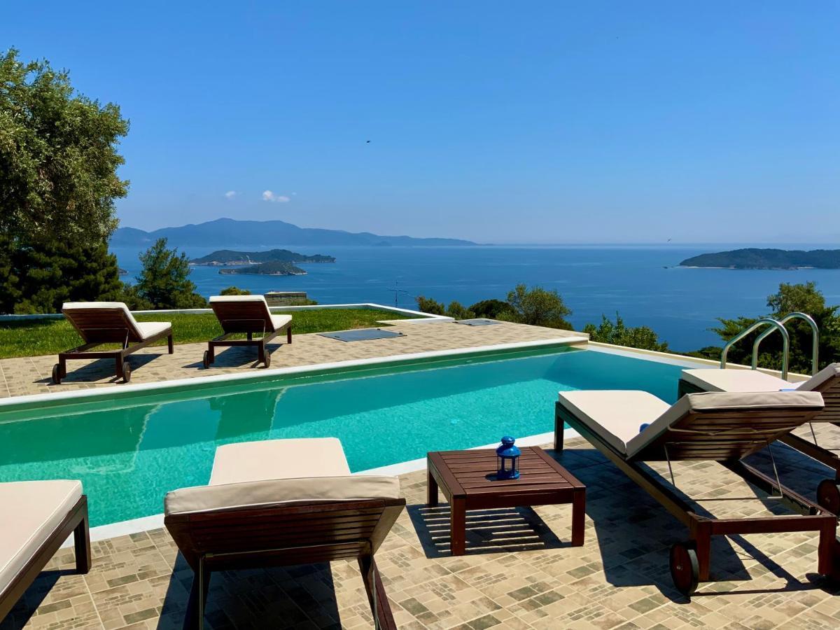 Villa Azure Katsaros  Exterior photo