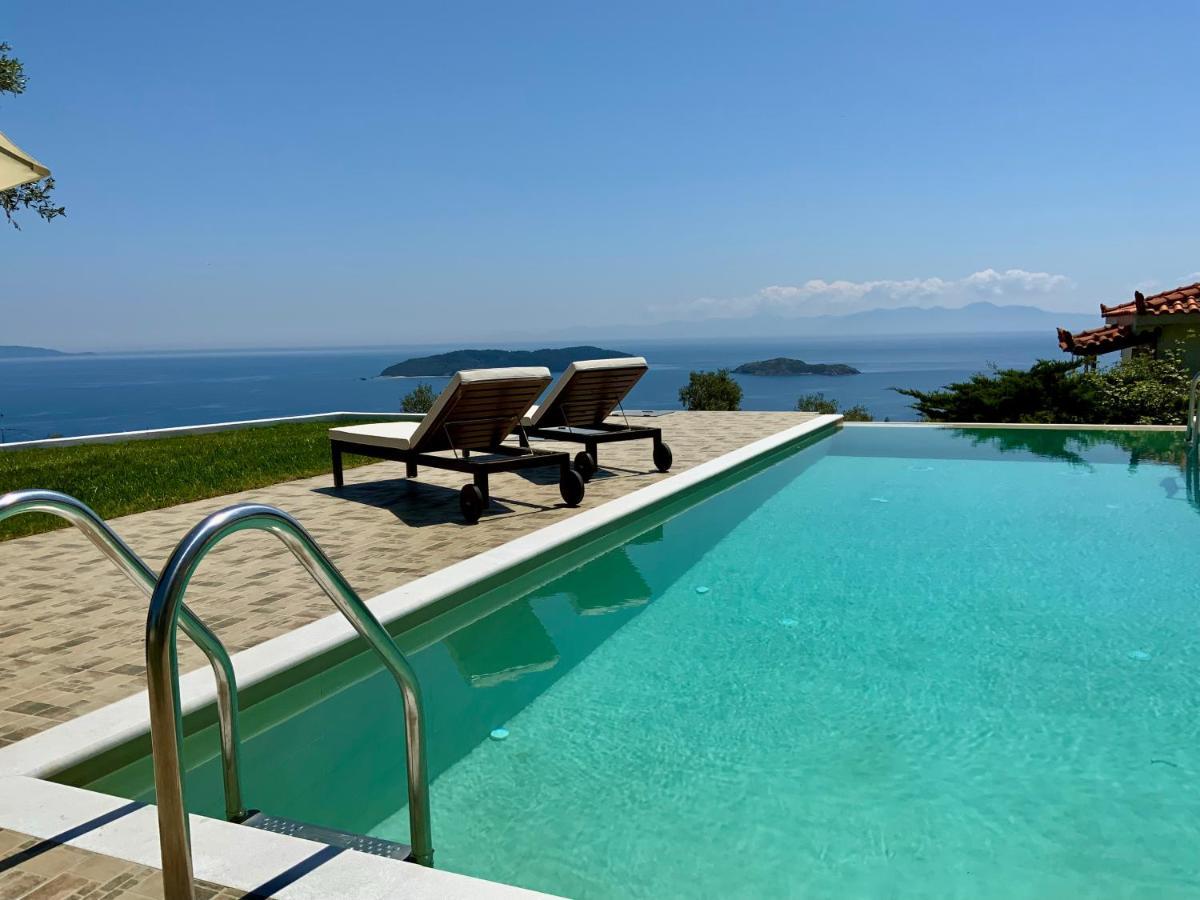 Villa Azure Katsaros  Exterior photo